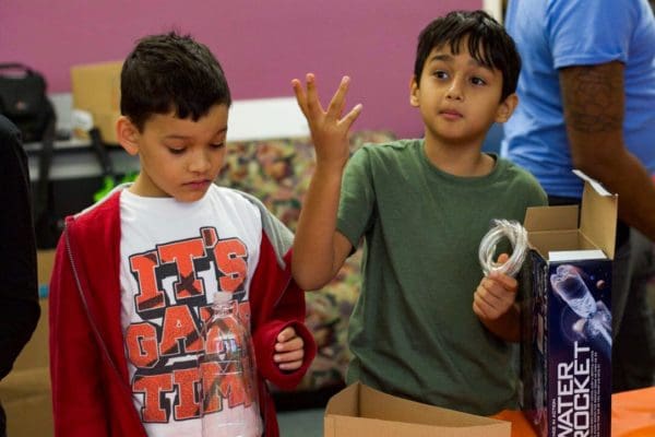 12-9-17 Water Rockets at Southwest Regional Library 1