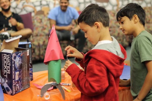 12-9-17 Water Rockets at Southwest Regional Library 10