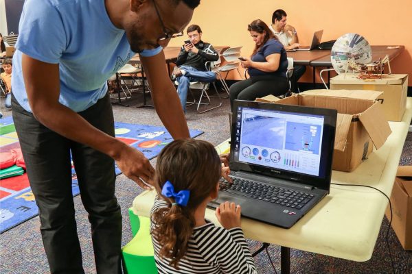 37 Exploring Mars Terrain Using Robotic Rovers and Drones at Miami Lakes Library