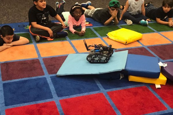 42 Exploring Mars Terrain Using Robotic Rovers and Drones at Miami Lakes Library
