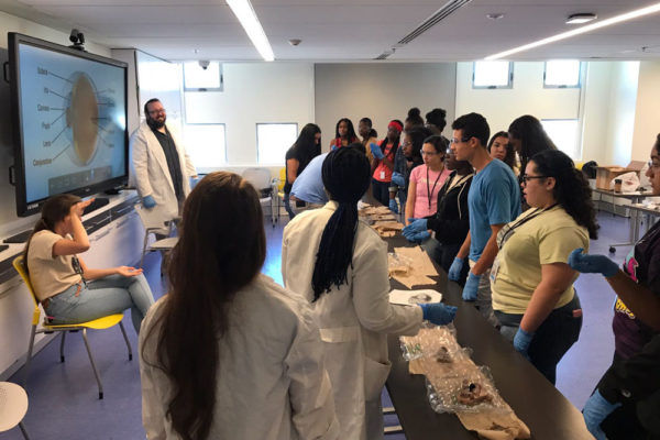 Eye Ball Dissection at Frost Museum - 11/18/17