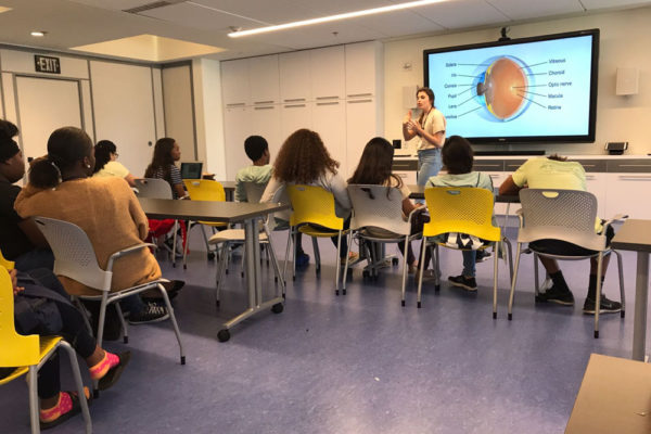 Eye Ball Dissection at Frost Museum - 11/18/17