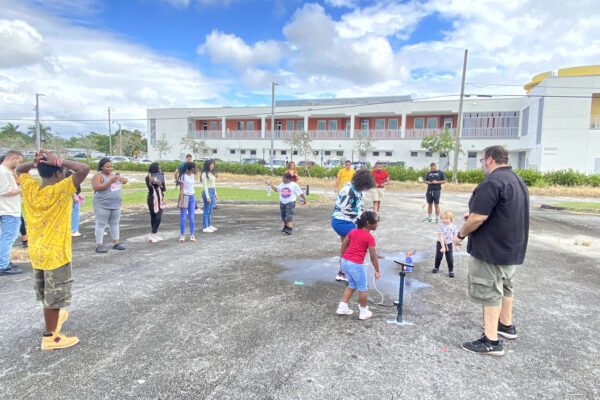 Manifezt Foundation STEM Workshop at Larcenia Bullard Plaza 10-8-2022 img38 Water Rockets STEM Workshop at Larcenia Bullard Plaza