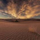 Beautiful views of the Gobi desert. Mongolia